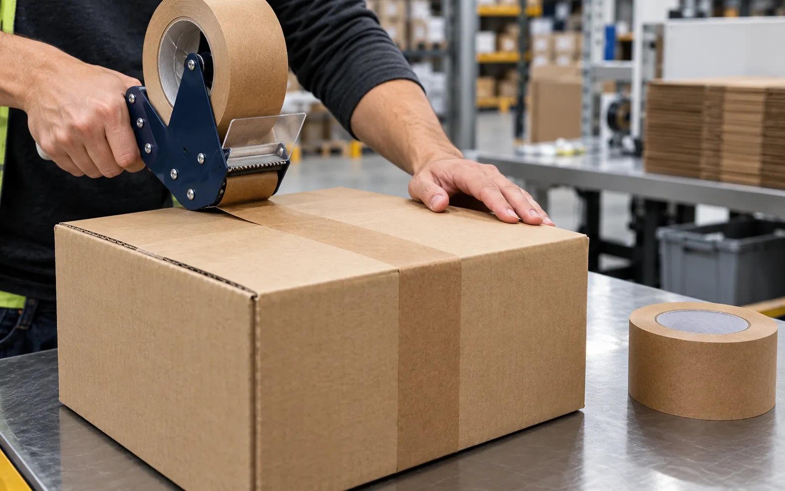 greenflat-kraft-paper-tape-for-e-commerce-carton-sealing.webp